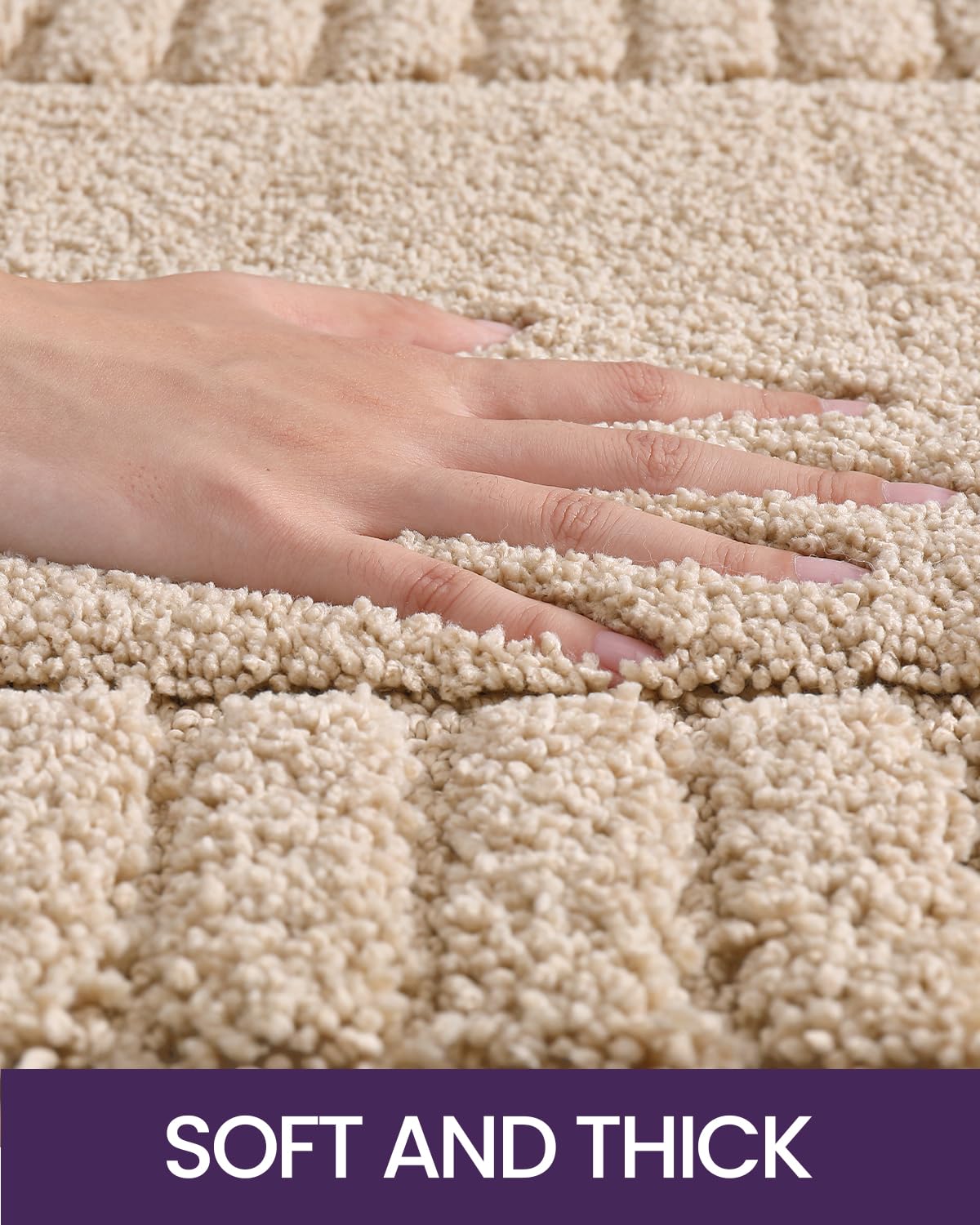 Dexi Bathroom Rugs 24''X36'', Non Slip Bath Mats For Bathroom Floor, Ultra Soft And Absorbent Bath Rug Shower Carpet, Machine Wa